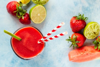 Strawberry Watermelon Smoothie Recipe