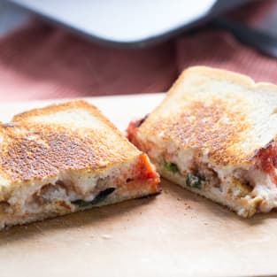 Lasagna grilled cheese photo