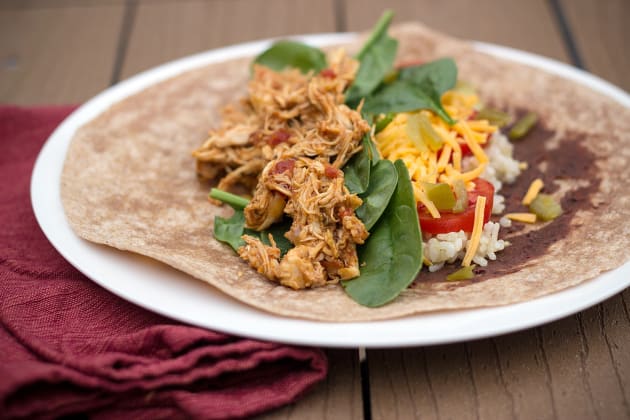 Healthy Chicken Burritos Recipe - Food Fanatic
