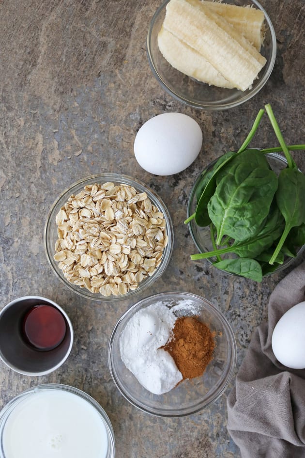 Green Smoothie Pancakes Image