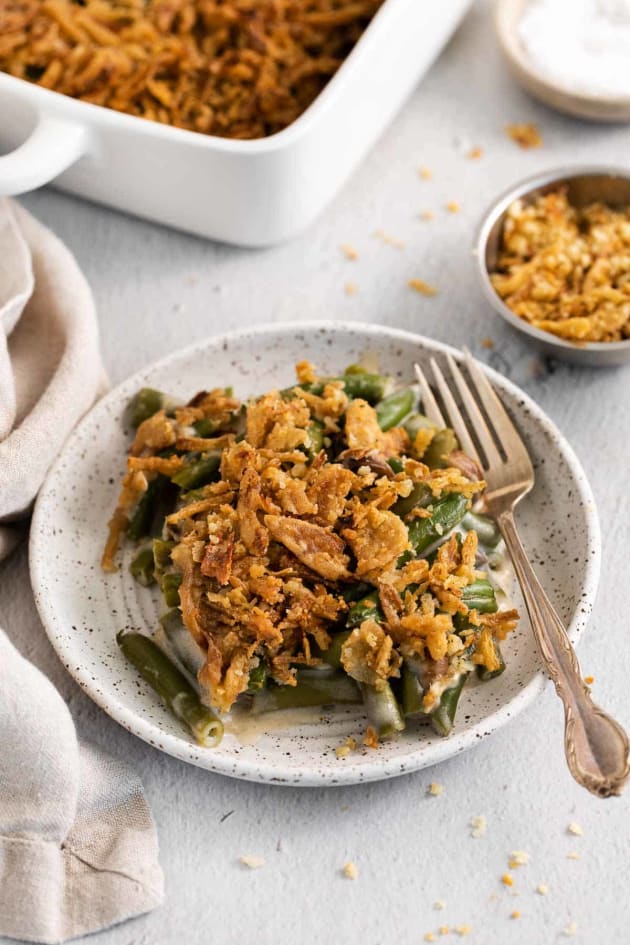 Meaningful Eats Gluten Free Green Bean Casserole Recipe Photo