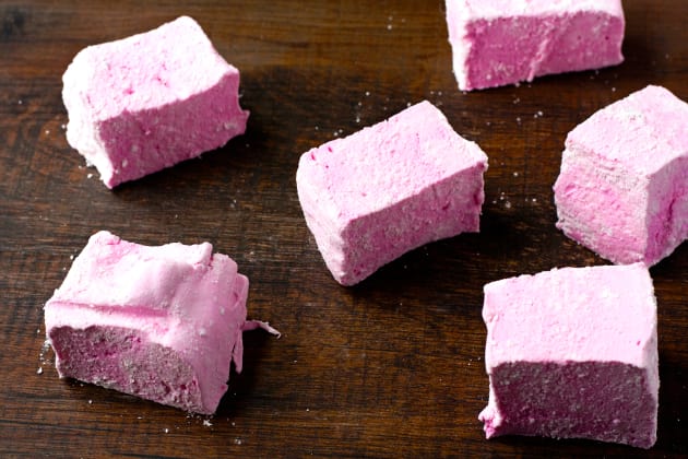 Homemade Cherry Marshmallows Picture