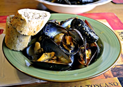 Steamed Mussels in Tomato Broth: A Jersey Shore Specialty