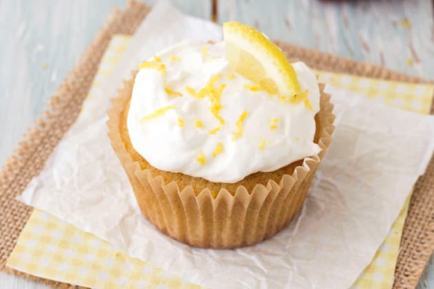 Lemon Olive Oil Cupcakes Photo