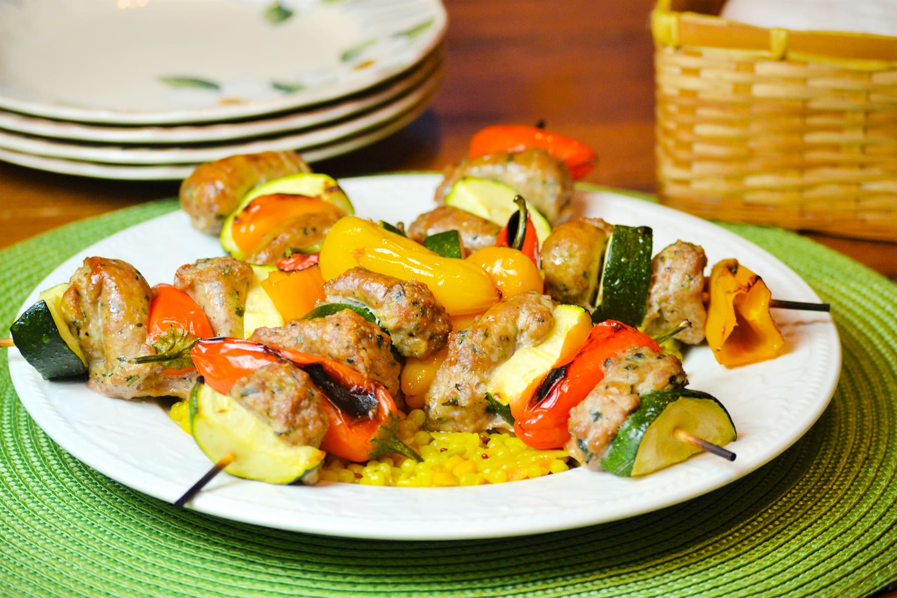 Oven baked shish clearance kabobs