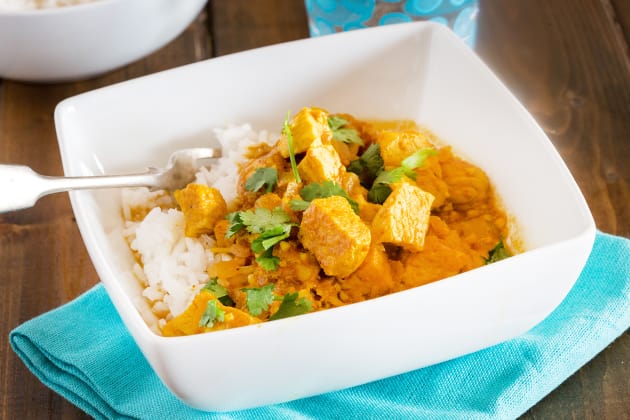 Quick shop chicken curry