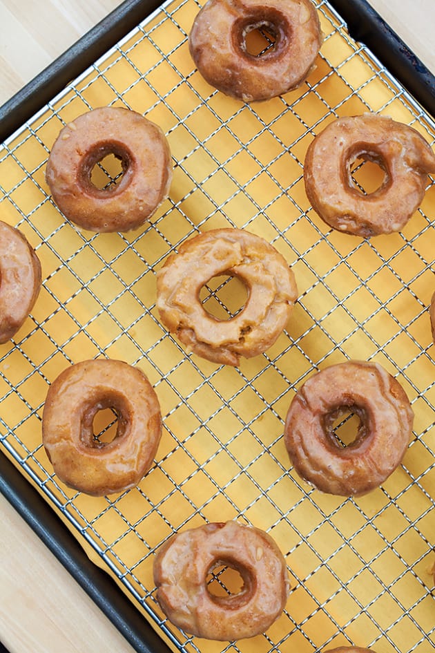 Old Fashioned Pumpkin Spice Doughnuts Image