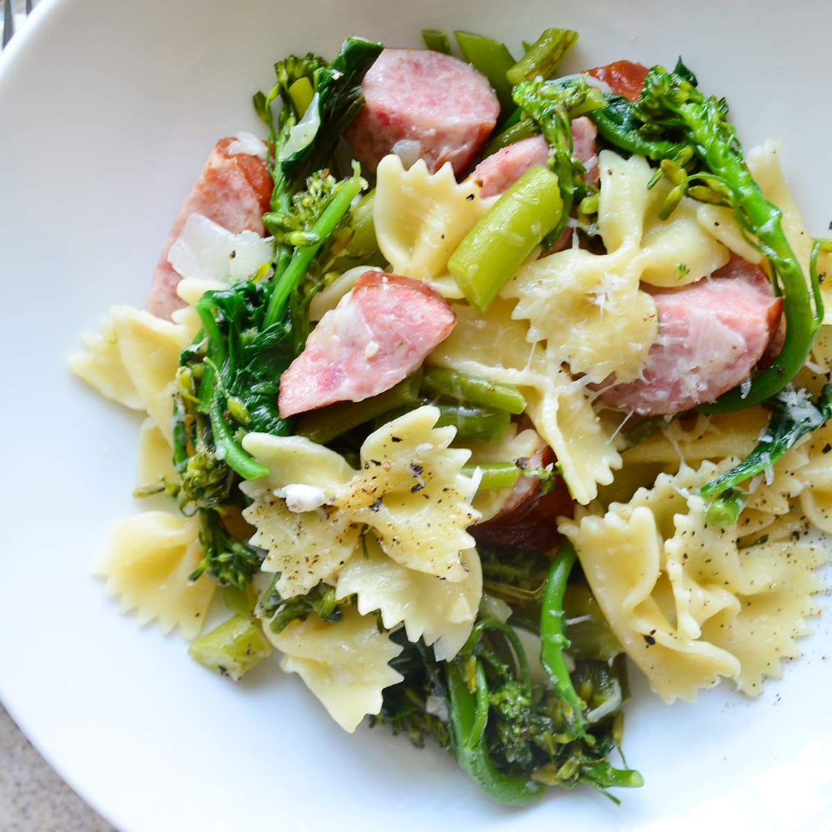 Kielbasa pasta outlet