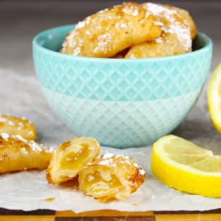 Fried lemon hand pies photo
