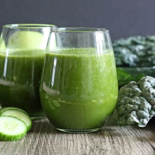 Green juice photo