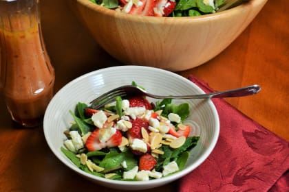 Strawberry Spinach Salad: Fresh for Spring