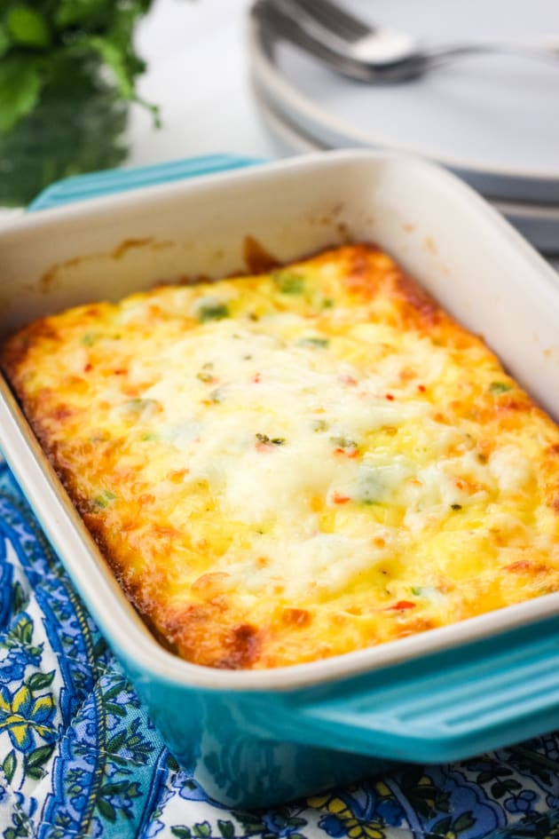 Toaster Oven Egg Bake Recipe - Food Fanatic