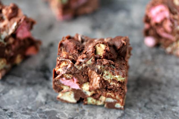 Chocolate Marshmallow Bars Photo