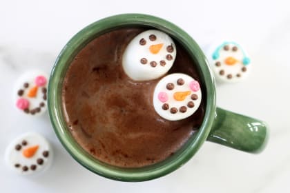 Homemade Williams-Sonoma Marshmallow Snowmen Recipe