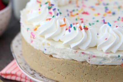 No Bake Funfetti Cheesecake Recipe