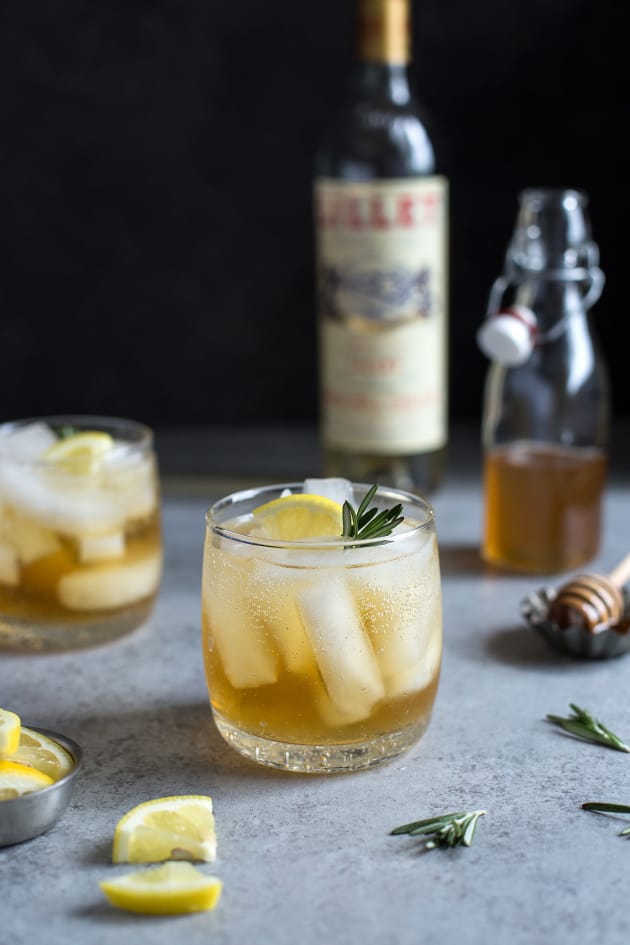 Lillet Spritzer with Honey and Rosemary Pic