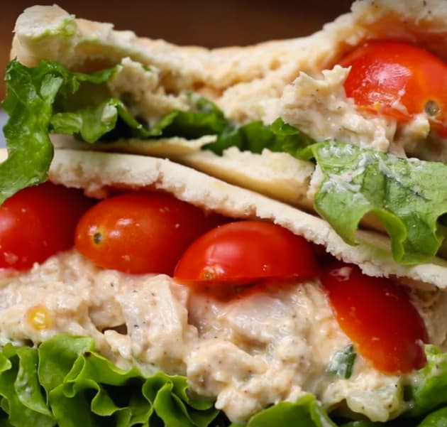Chicken Salad Pockets