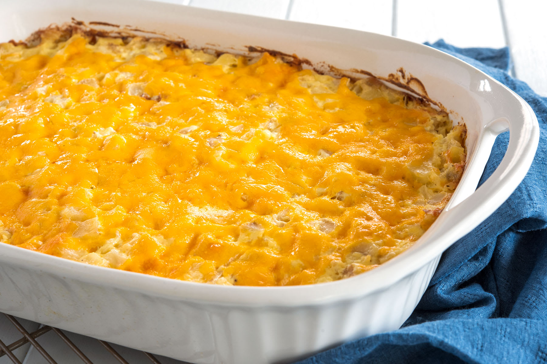 Cheesy Hashbrown Potato Casserole Recipe