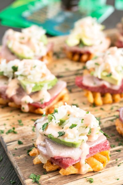 File 1 Avocado Reuben Bites