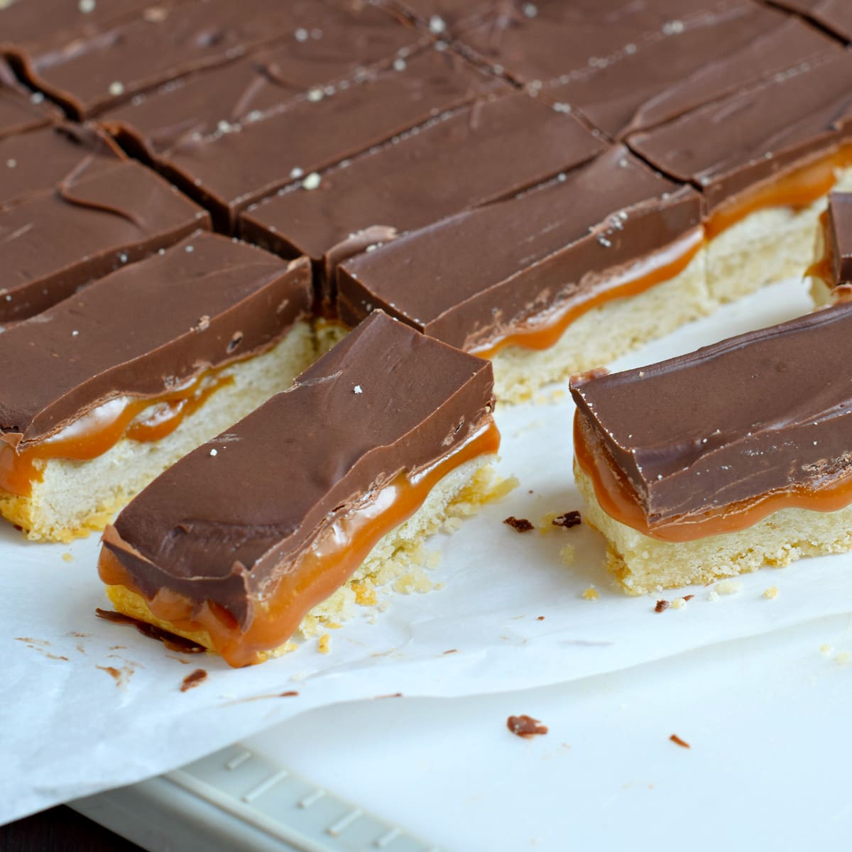 Homemade Twix Bars Recipe Food Fanatic