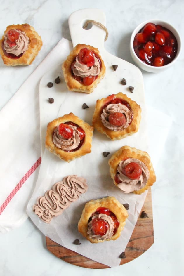 Black Forest Pastry Cups Recipe Food Fanatic