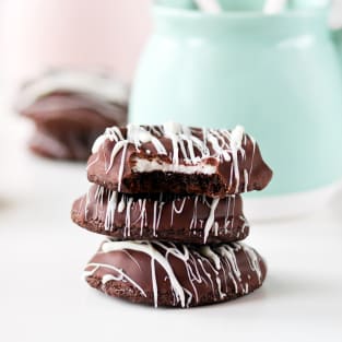 Peppermint patty cookies photo