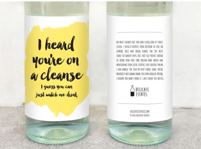 You're on a Cleanse?