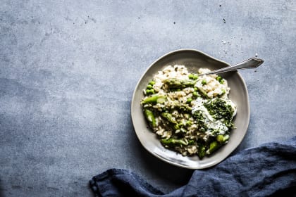 Lemon Asparagus Risotto Recipe