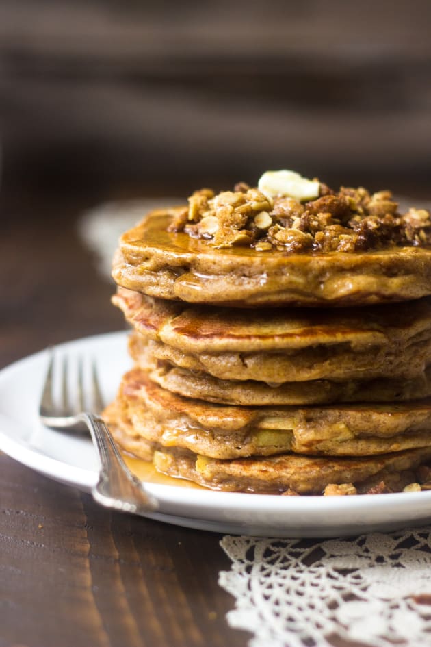 Whole Wheat Apple Pancakes Pic