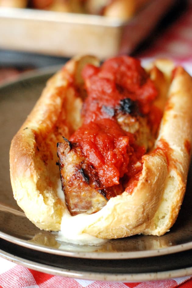 Homemade Meatball Subs Picture