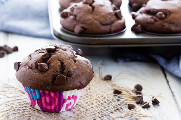 Chocolate Banana Muffins Photo