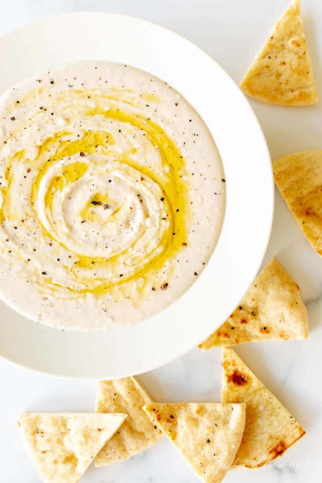 White Bean Dip Recipe Photo