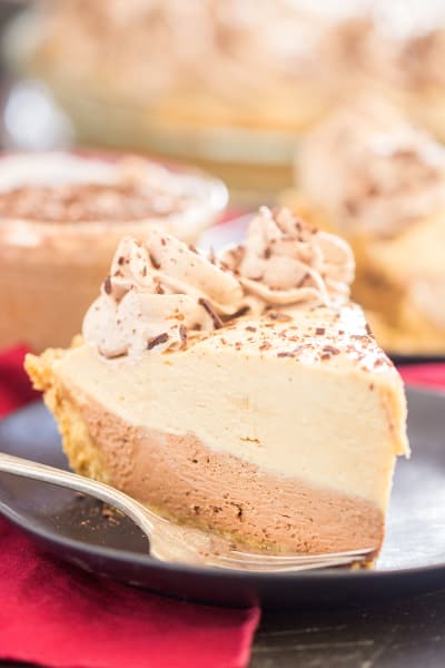 Copycat Costco Peanut Butter Chocolate Pie Recipe (No-Bake)