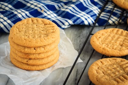 3 Ingredient Peanut Butter Cookies Recipe