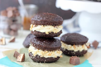 Snickers Whoopie Pies