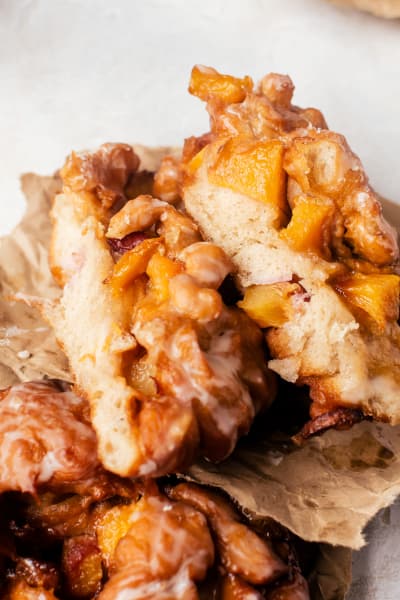 File 3 Peach Fritters with Maple Glaze