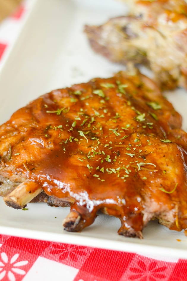 Instant Pot Ribs with Maple Glaze Picture - Food Fanatic