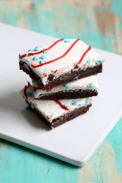 File 2 Homemade Little Debbie Iced Brownies