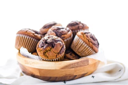 Gluten Free Nutella Swirl Pumpkin Muffins Recipe