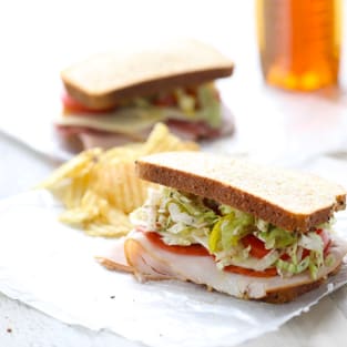 Italian club sandwich photo