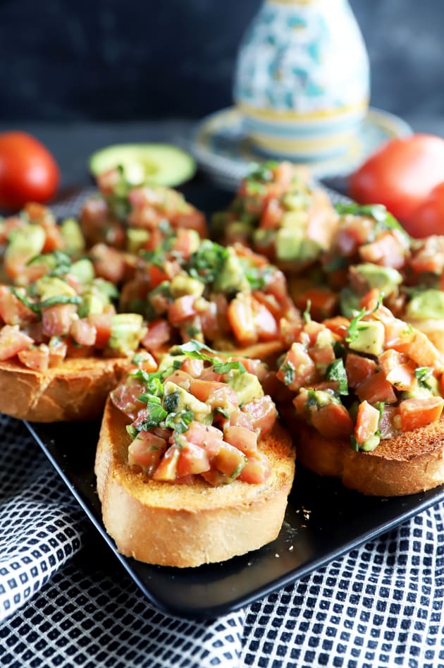 Avocado Bruschetta Picture