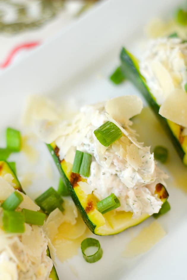 Gluten Free Chicken Salad Zucchini Boats Picture