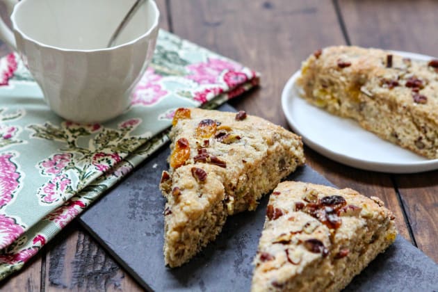 Orange-Spiced Raisin Pecan Scones Photo