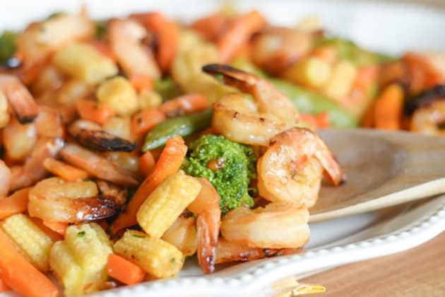 File 2 Gluten Free Air Fryer Honey Garlic Shrimp