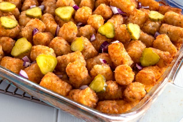 cheeseburger tater tot casserole