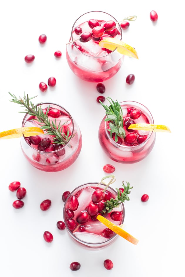 Cranberry Orange Bourbon Smash Picture
