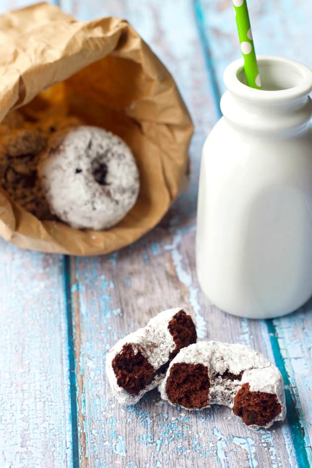 Chocolate Avocado Mini Donuts Image