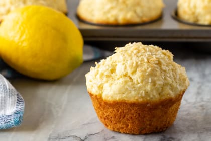 Lemon Coconut Muffins Recipe