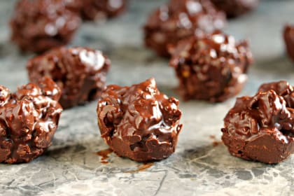 Chocolate Fruit & Nut Clusters