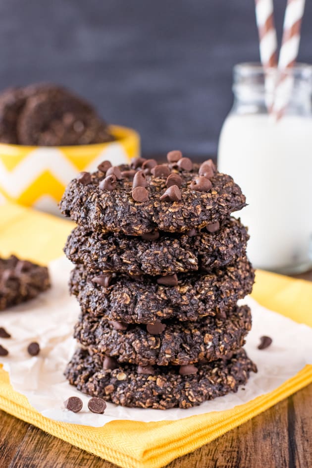 Peanut Butter Chocolate Banana Breakfast Cookies Picture